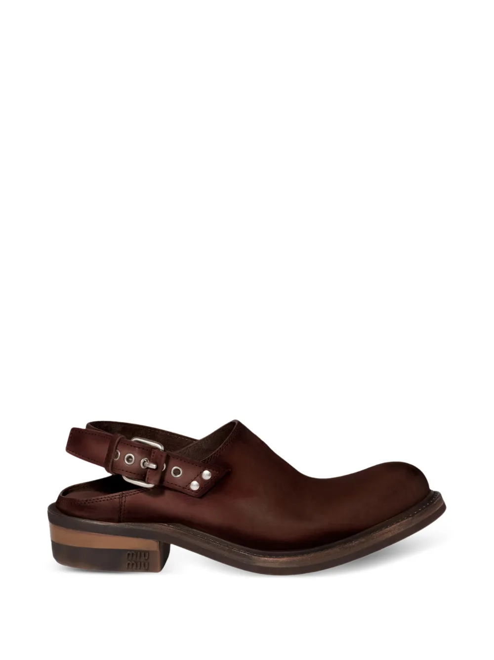 Miu Miu Sandali marroni - Marrone