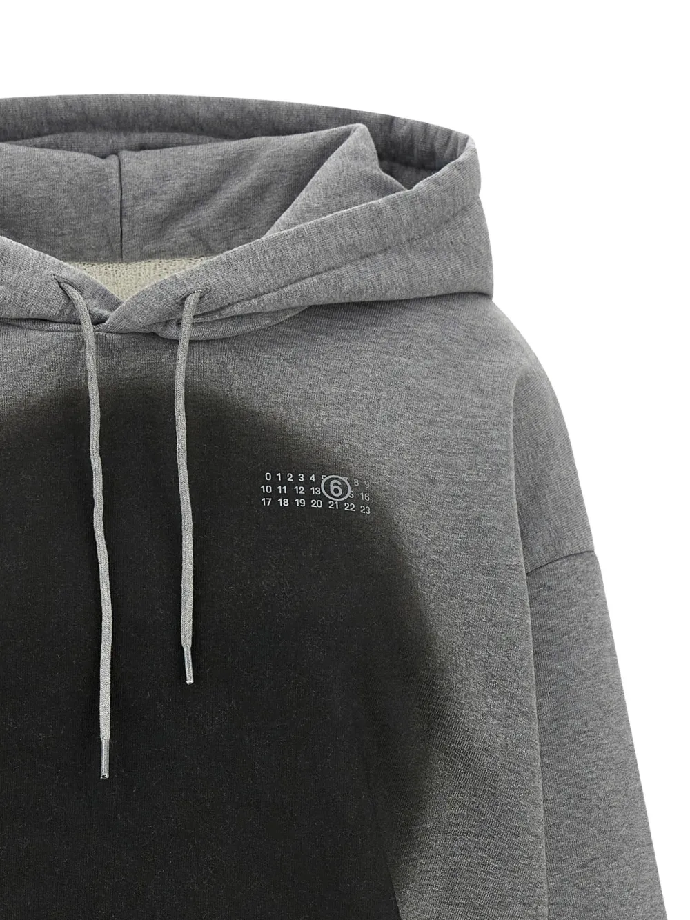 MM6 Maison Margiela Hoodie met print Grijs