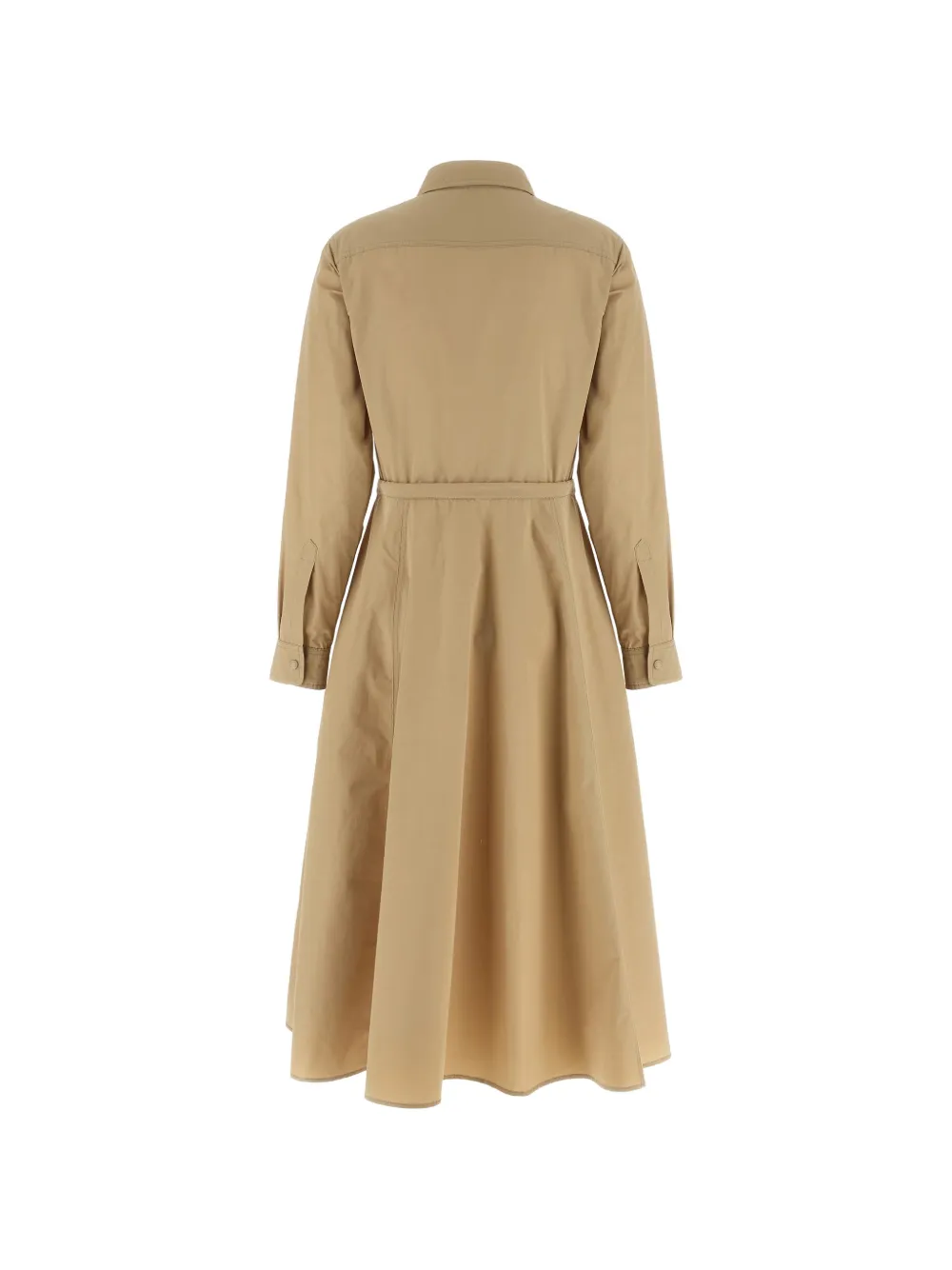  Moncler Drawstring Snap-button Midi Dress - Neutrals 