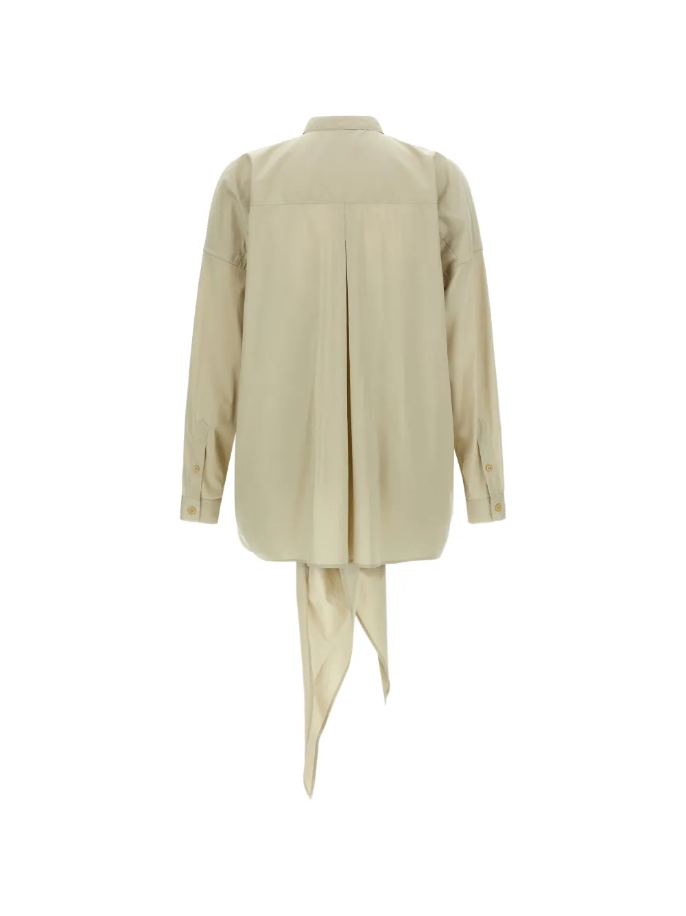 Romy Tie-Waist Button Shirt