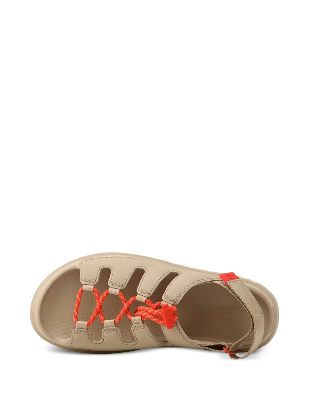 UGG Sandalen met logopatch Beige