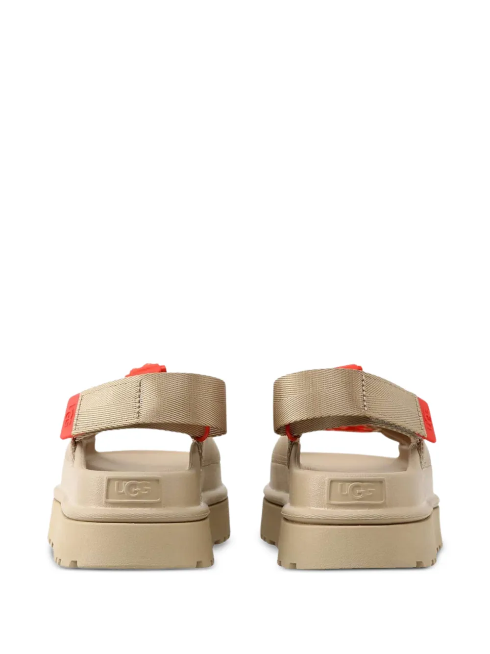 UGG Sandalen met logopatch Beige