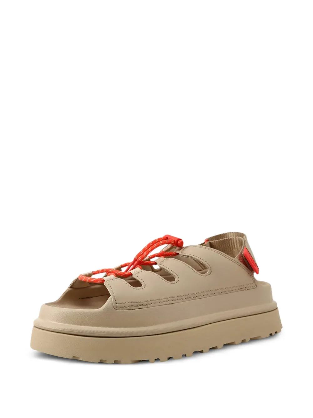 UGG Sandalen met logopatch Beige