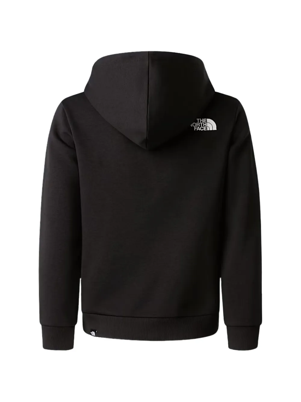 The North Face Kids Hoodie met logodetail Zwart