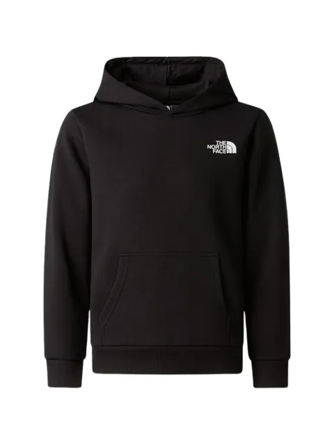 The North Face Kids hoodie con detalle del logo