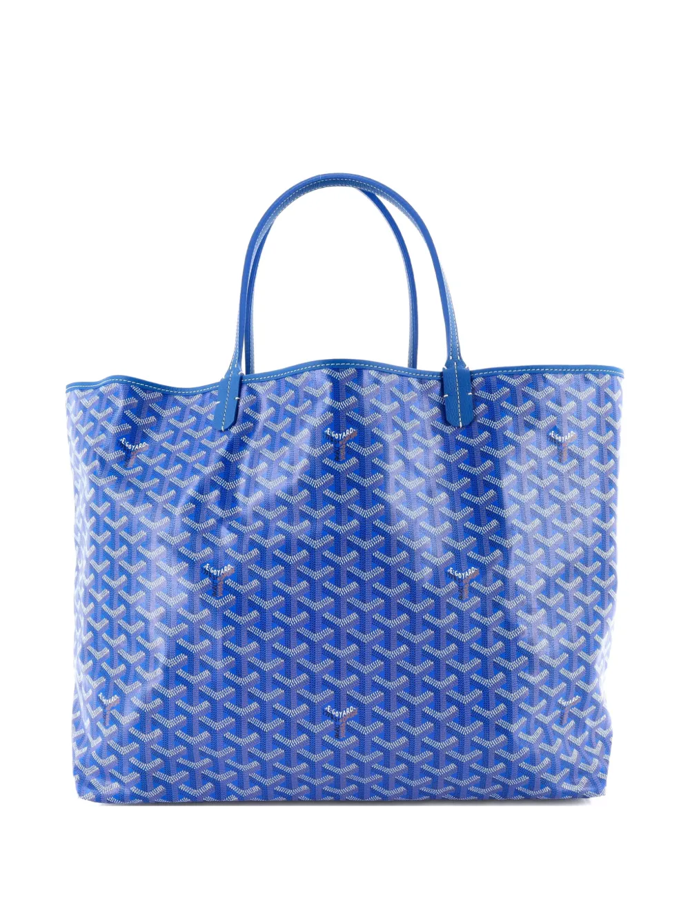 Goyard Pre-Owned Saint Louis Coated Canvas PM tote bag - Blu