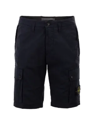 Stone Island カーゴショーツ | ブラック | FARFETCH JP