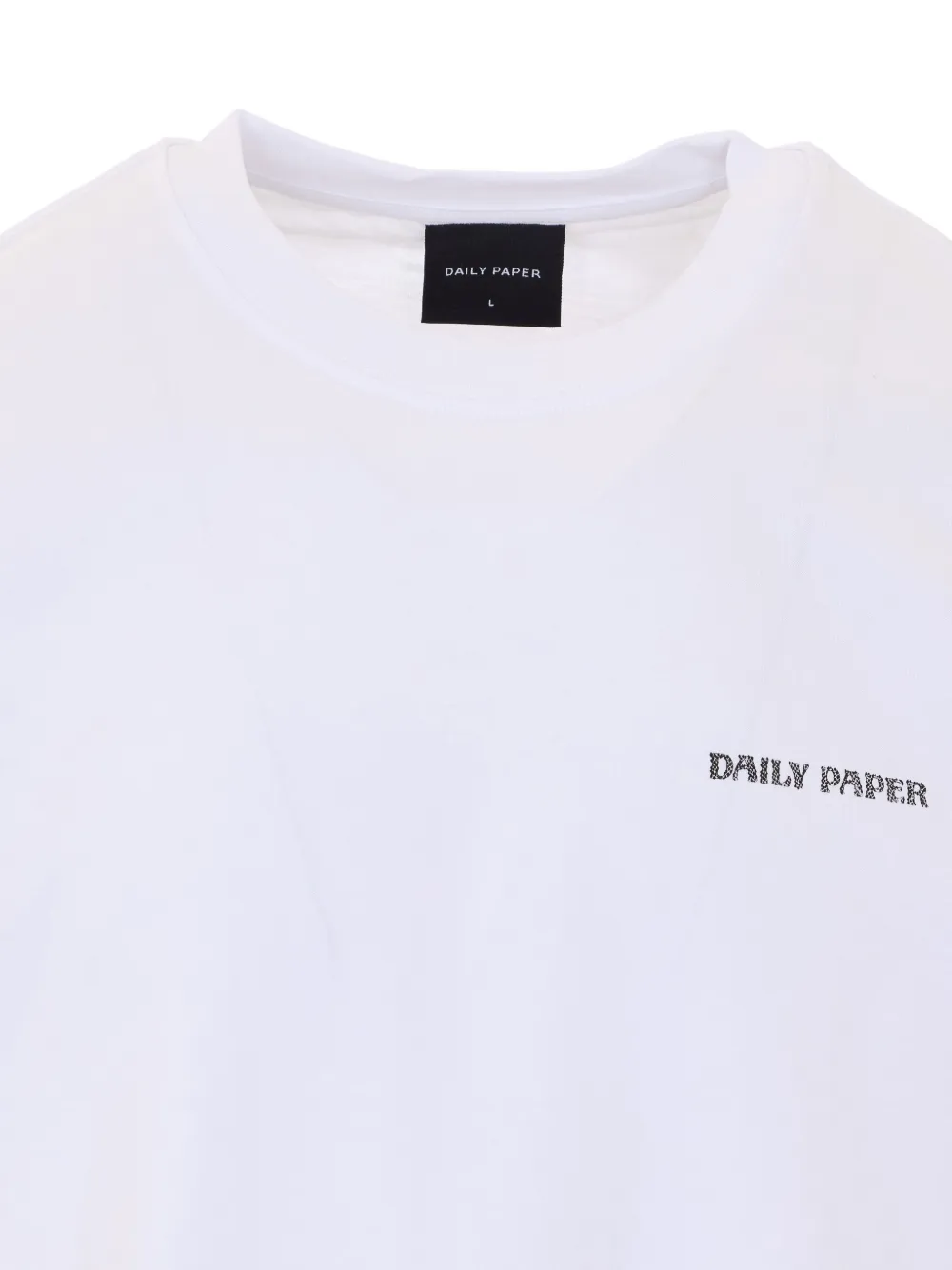 Daily Paper T-shirt met schildprint Wit