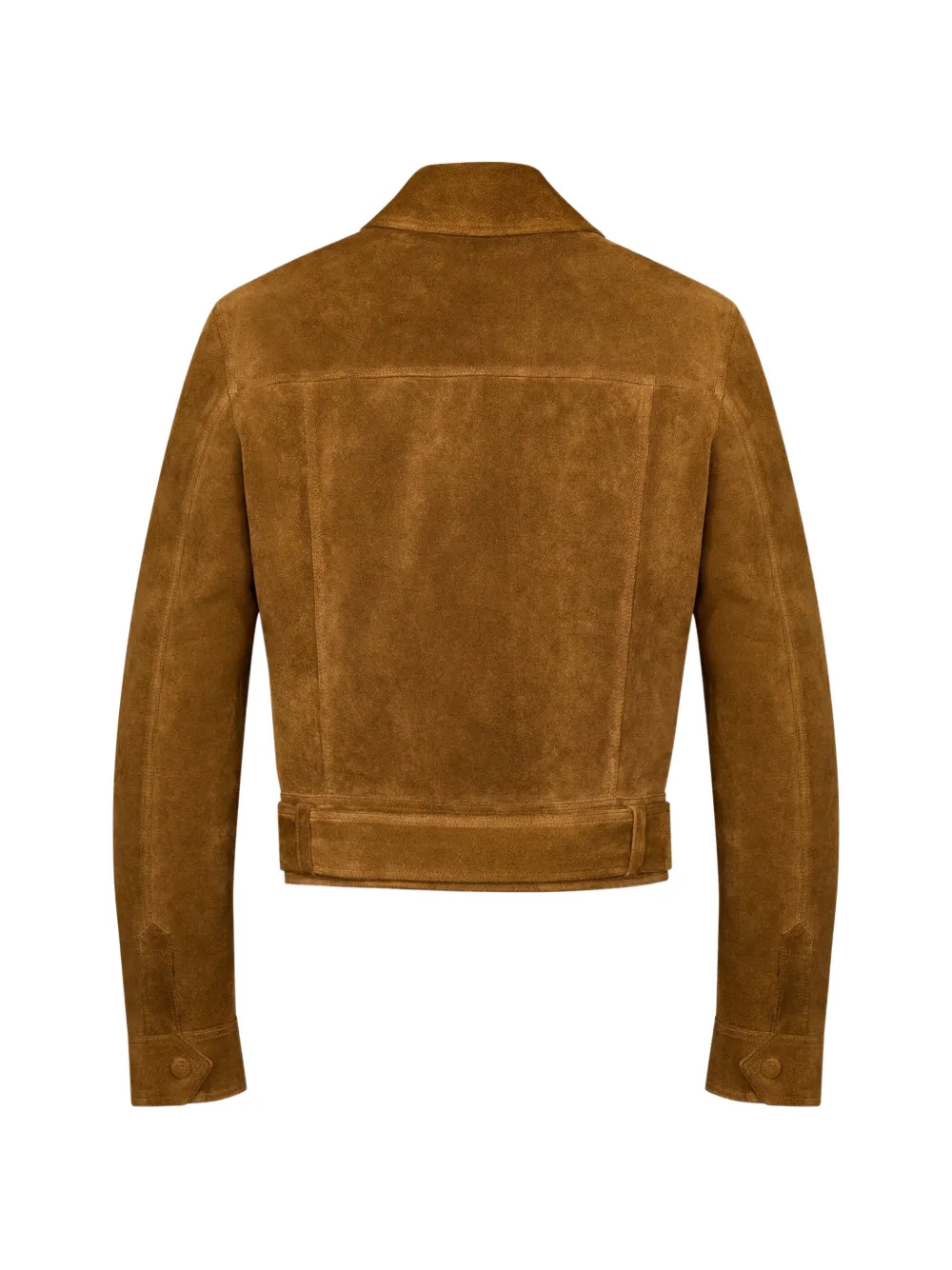  Saint Laurent Belted Coat - Brown 