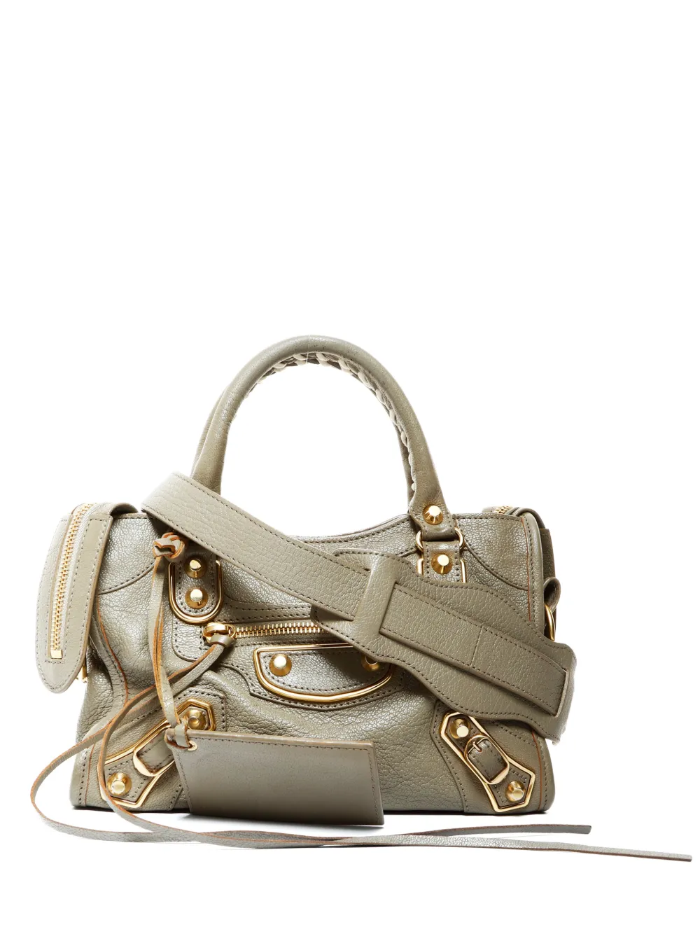 Balenciaga Pre-Owned 2015-2025 mini City tote bag - Grigio