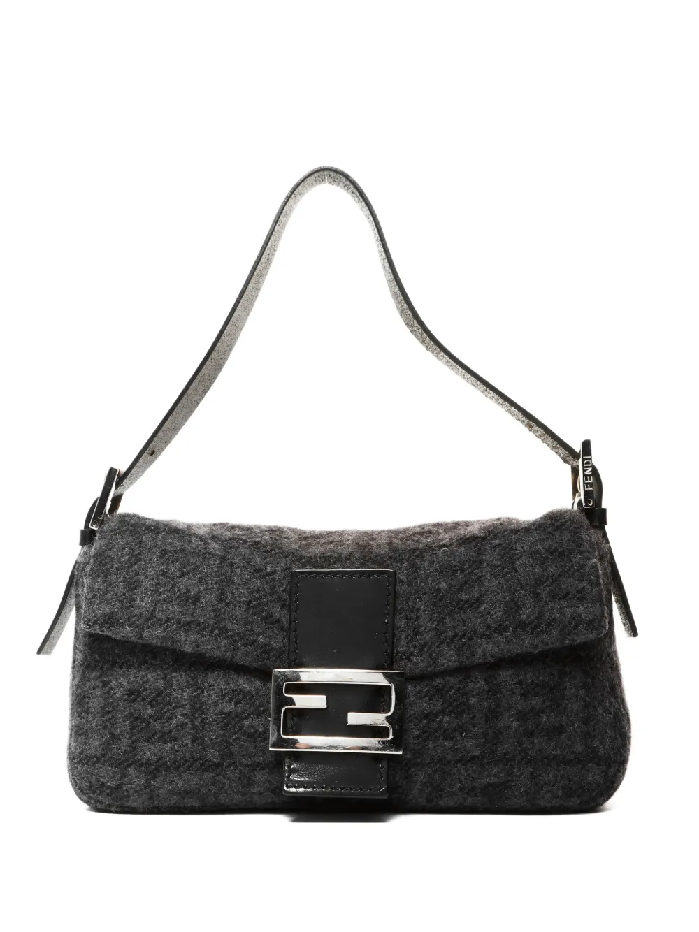 Fendi Pre-Owned 2000-2015 small Mamma Baguette shoulder bag - Grigio