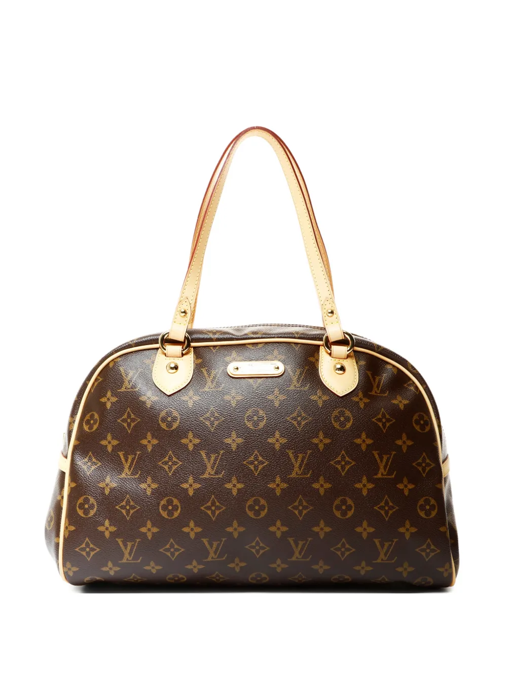 Louis Vuitton Pre-Owned 2007 GM Boston Montorgueil monogram canvas tote bag - Marrone