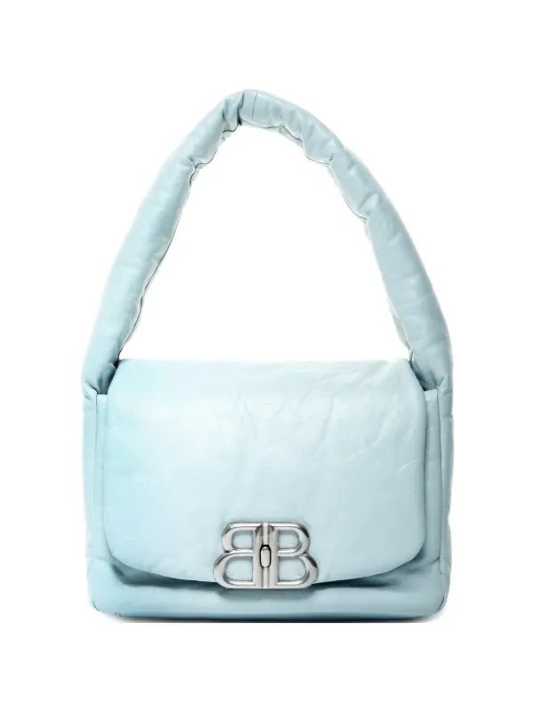 Balenciaga Pre-Owned 2015-2025 モナコ ショルダーバッグ | ブルー 