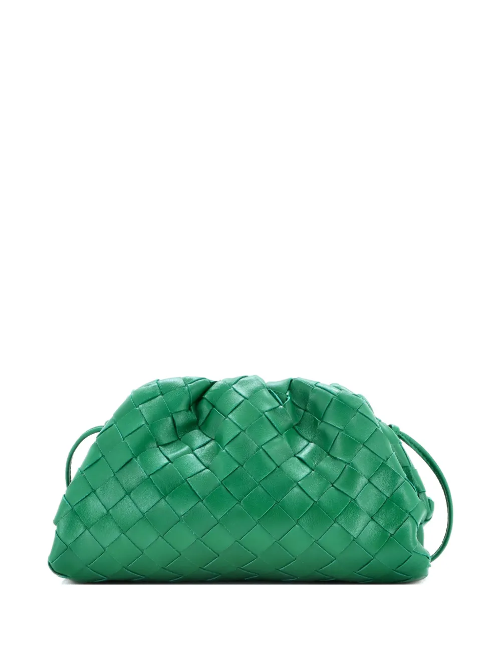 Bottega Veneta Pre-Owned The Pouch Intrecciato Nappa Mini crossbody bag - Verde
