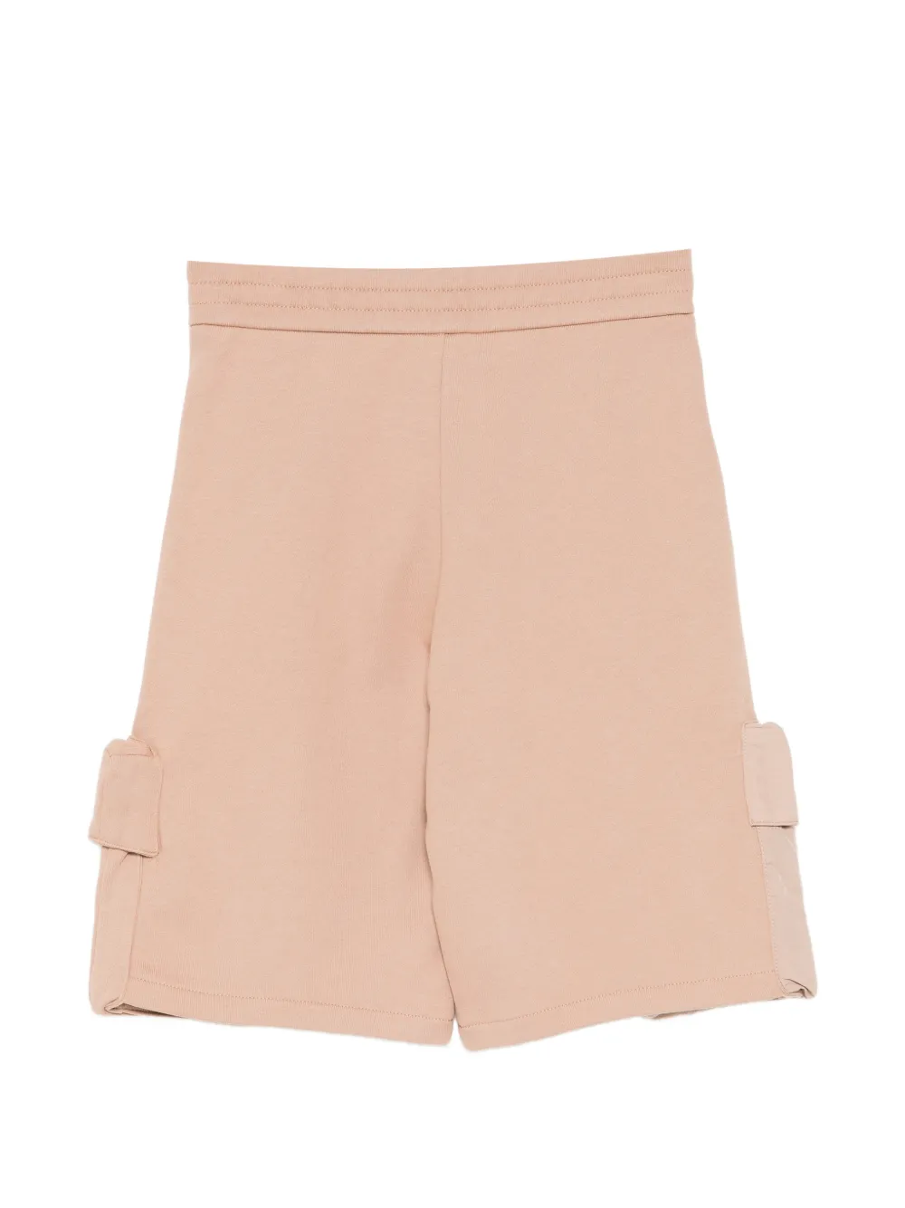Emporio Armani Kids Shorts met logopatch Beige