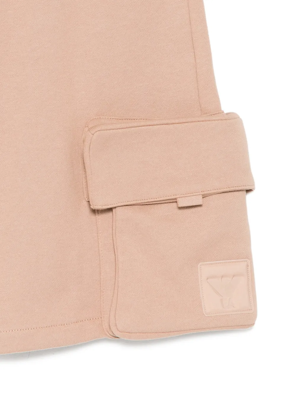 Emporio Armani Kids Shorts met logopatch Beige