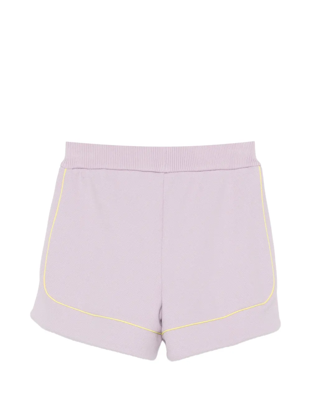 Emporio Armani Kids Shorts met logo-reliëf Paars