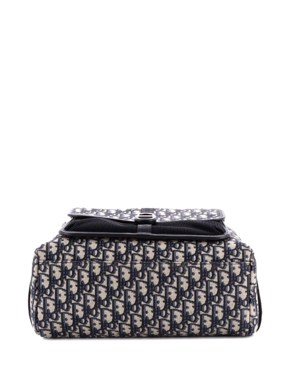 Dior 8 Front Pocket Buckle Oblique Canvas backpack