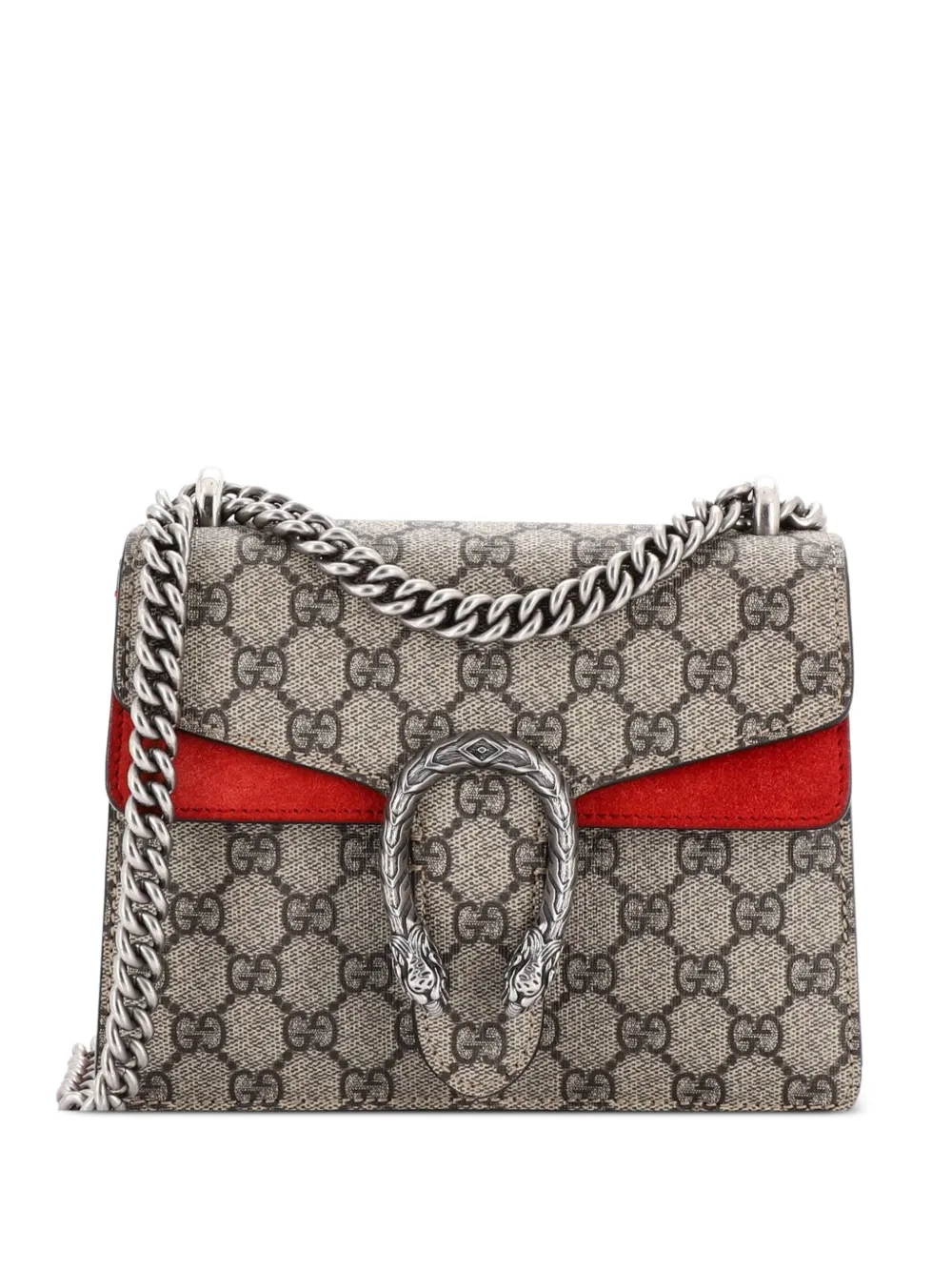 Gucci Pre-Owned Dionysus Bag GG Coated Canvas Mini crossbody bag - Marrone
