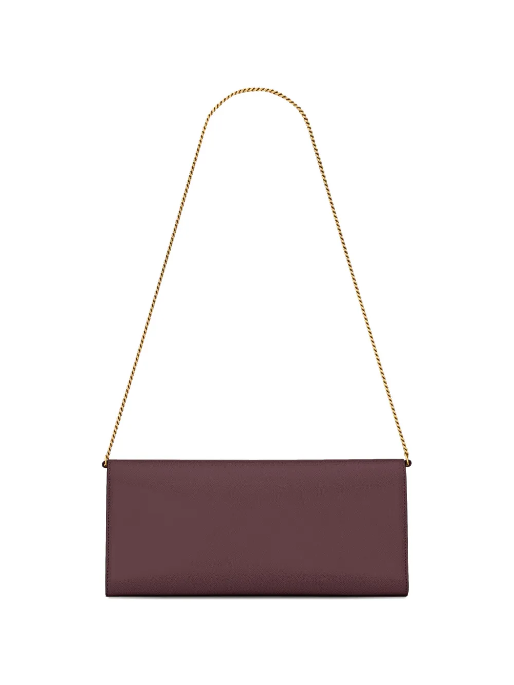Saint Laurent Kate clutch met ketting Rood