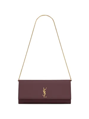 Saint Laurent ケイト チェーン クラッチバッグ | レッド | FARFETCH JP