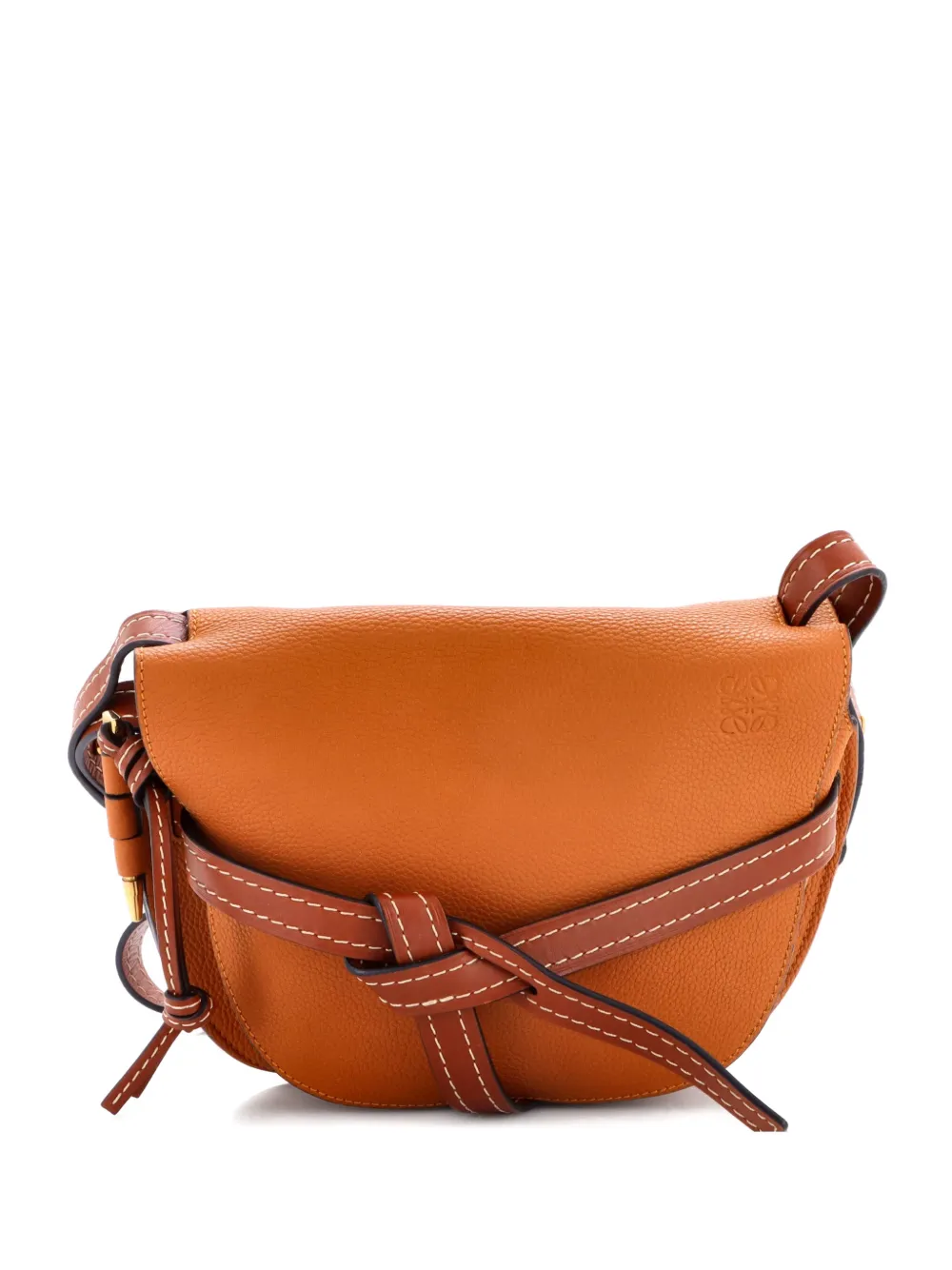 Loewe Pre-Owned Gate Shoulder Bag Leather Large crossbody bag - Marrone