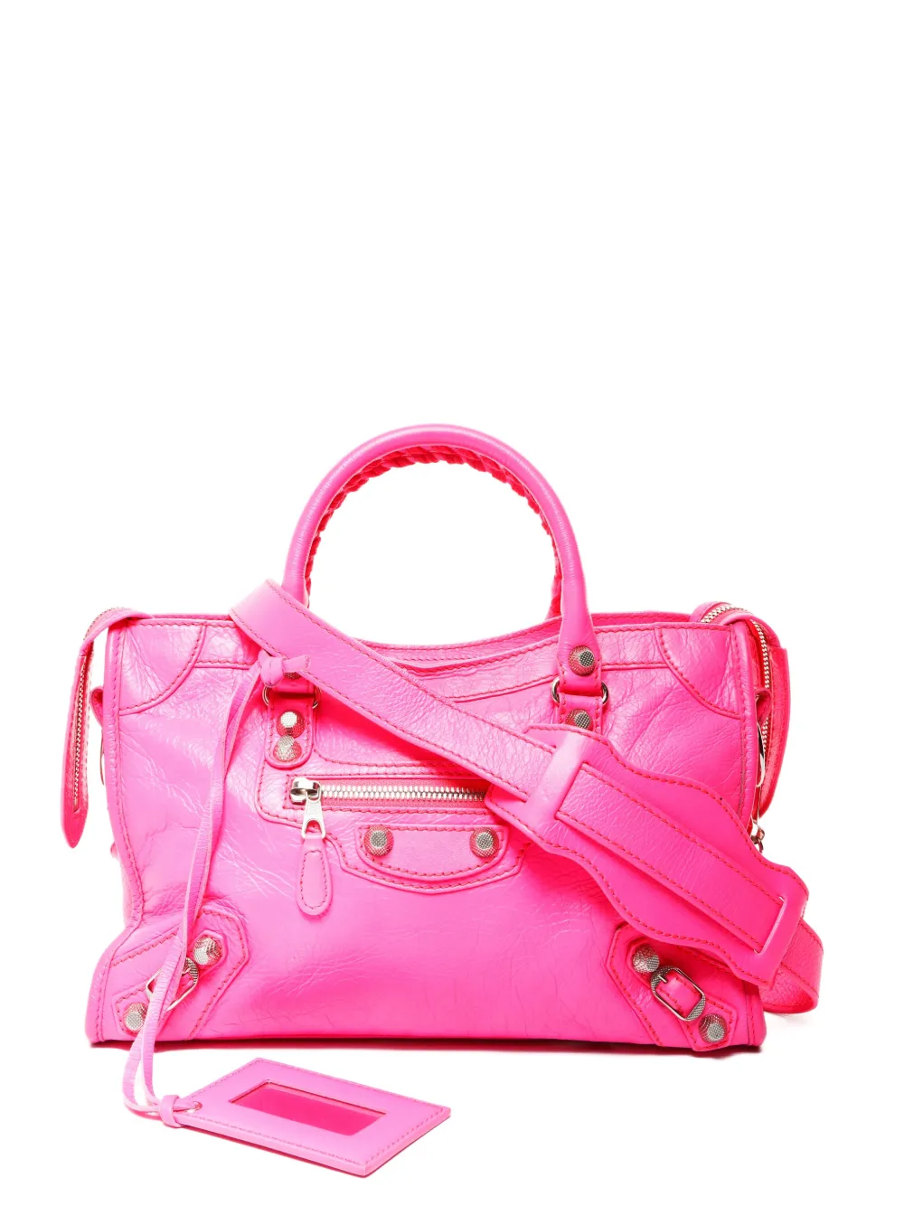 Balenciaga Pre-Owned 2010-2020s large City shoulder bag - Rosa