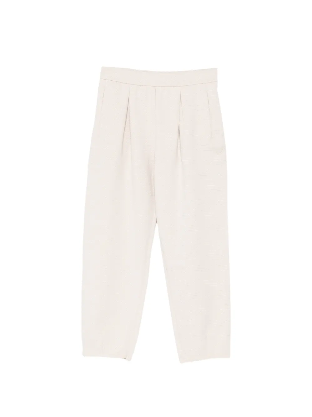 Emporio Armani Kids pleated trousers - Toni neutri