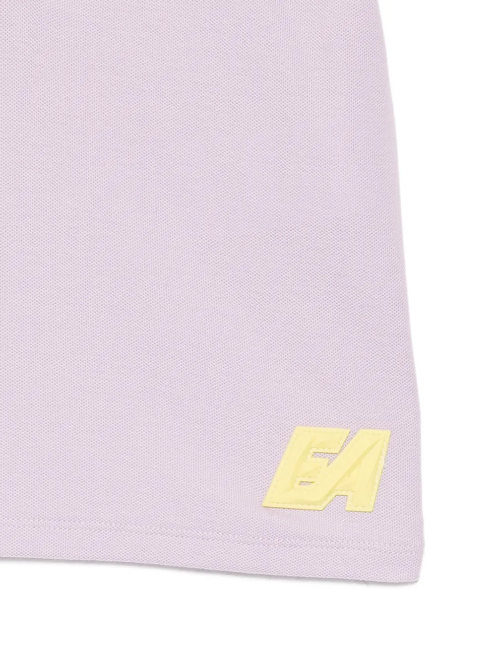 Emporio Armani Kids Poloshirt met logo-reliëf Paars