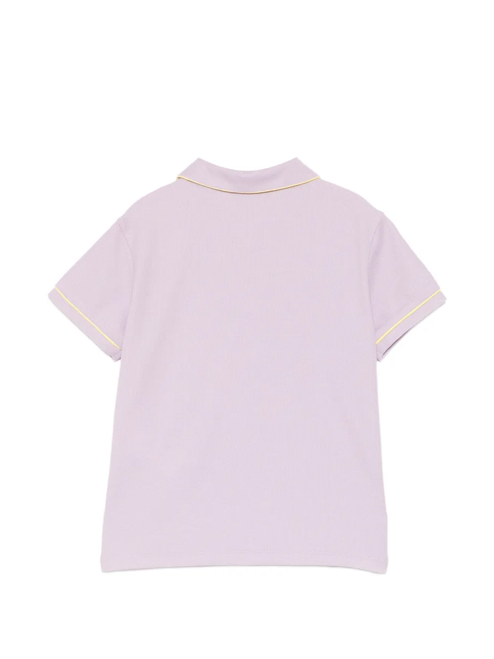 Emporio Armani Kids Poloshirt met logo-reliëf Paars