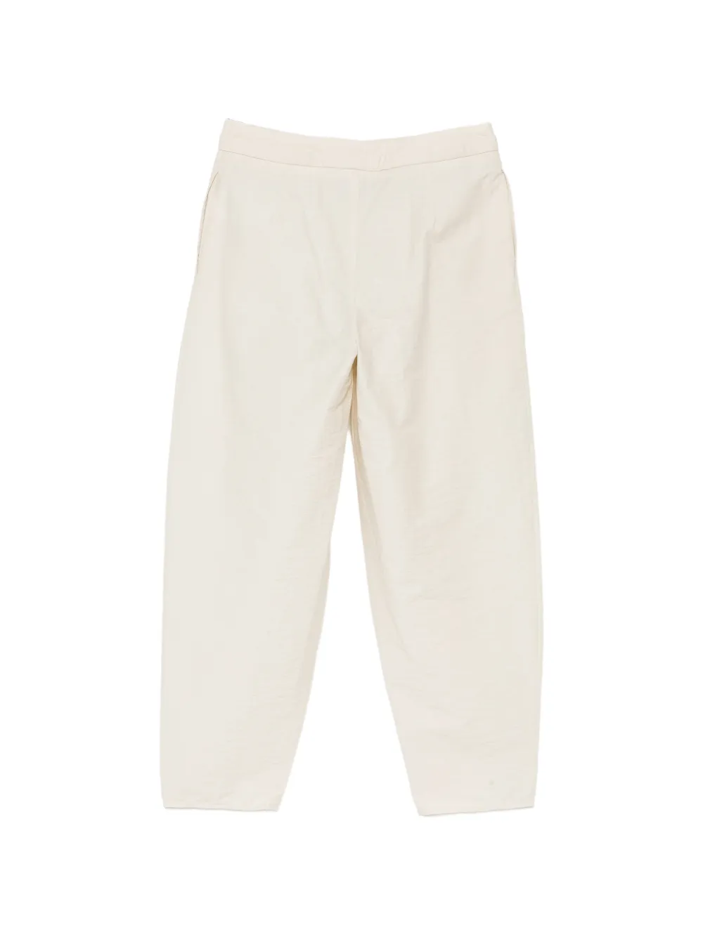 Emporio Armani Kids Broek met EA borduurwerk Beige