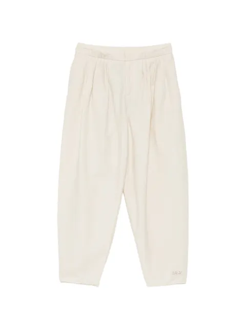 Emporio Armani Kids pantalones con bordado EA