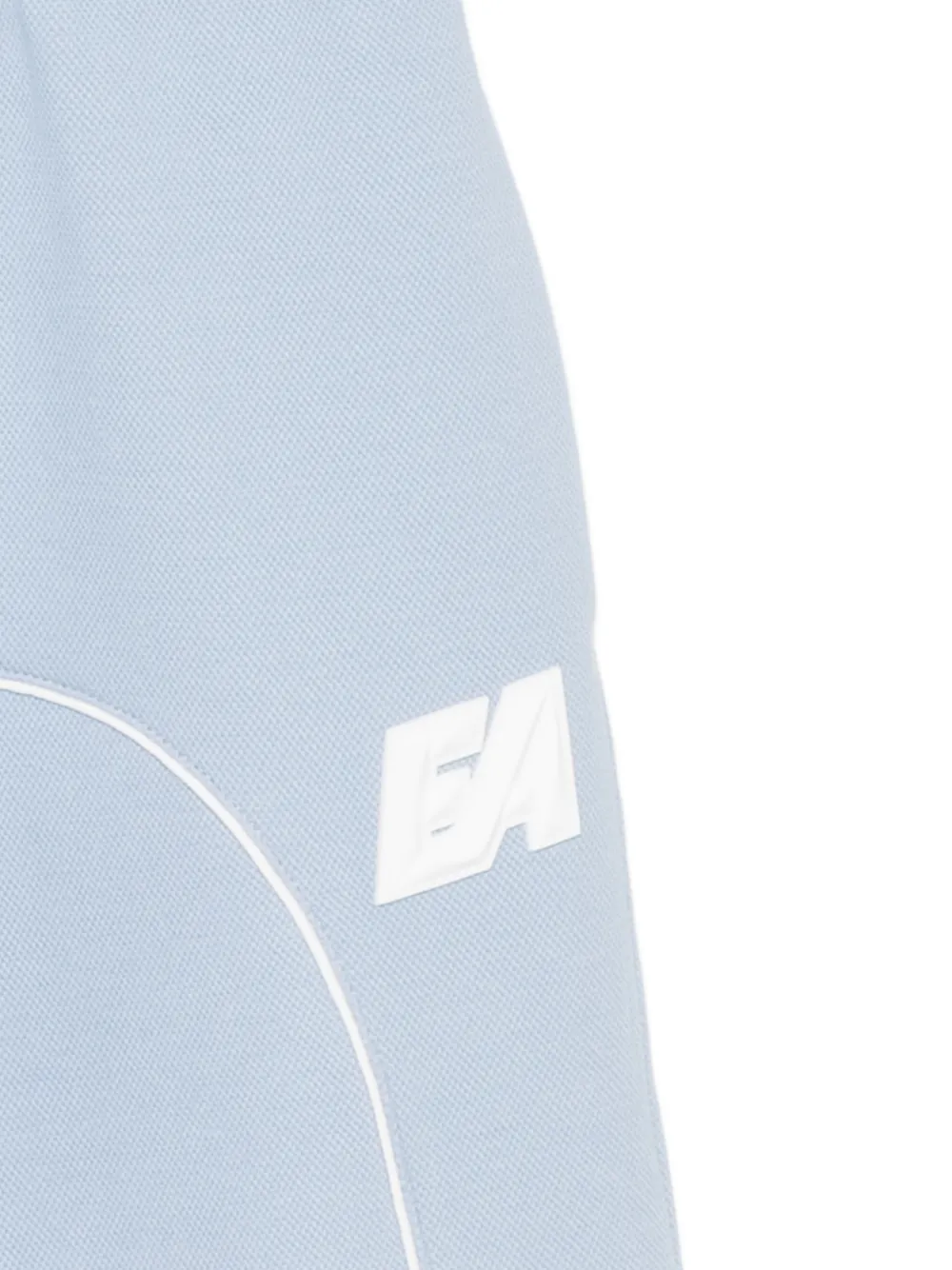 Emporio Armani Kids Trainingspak met logo-reliëf Blauw