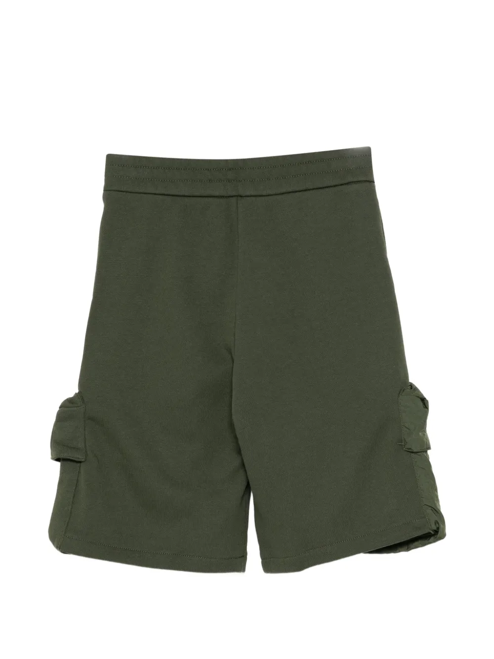 Emporio Armani Kids Shorts met logopatch Groen