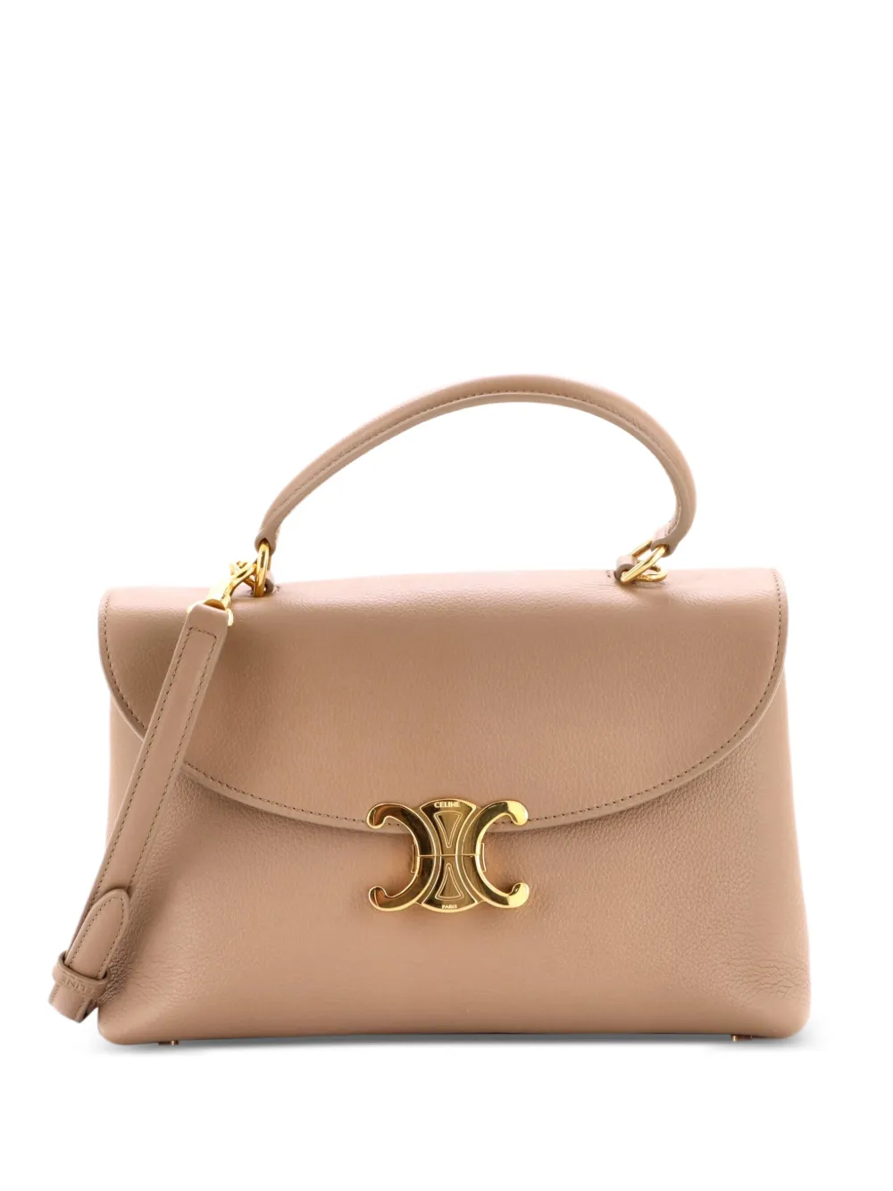 Celine Pre-Owned Nino Top Handle Bag Leather Medium satchel - Toni neutri