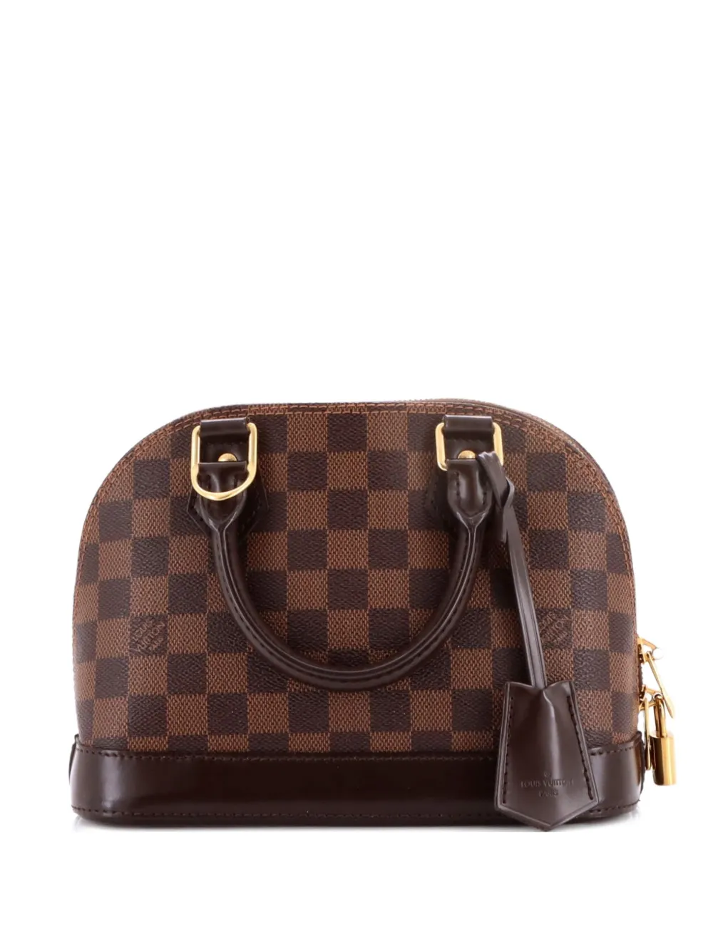 Louis Vuitton Pre-Owned Borsa a spalla Alma Damier BB - Marrone