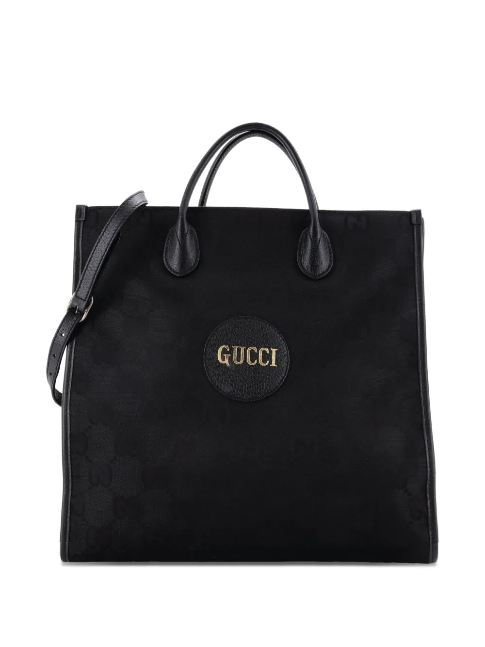 Gucci Pre-Owned Off The Grid GG Econyl Long tote bag - Nero