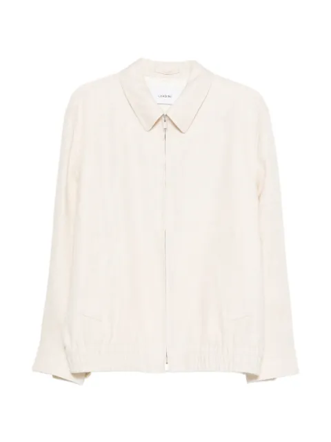 Lardini zip-up bomber jacket