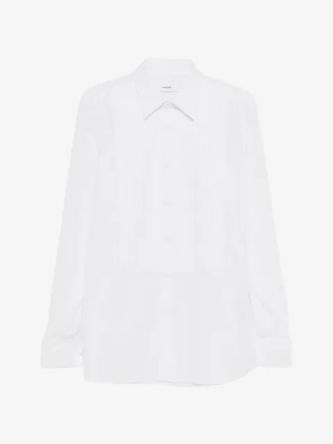 Lardini pleated shirt