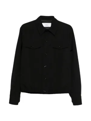 Sacai シャツジャケット | ブラック | FARFETCH JP