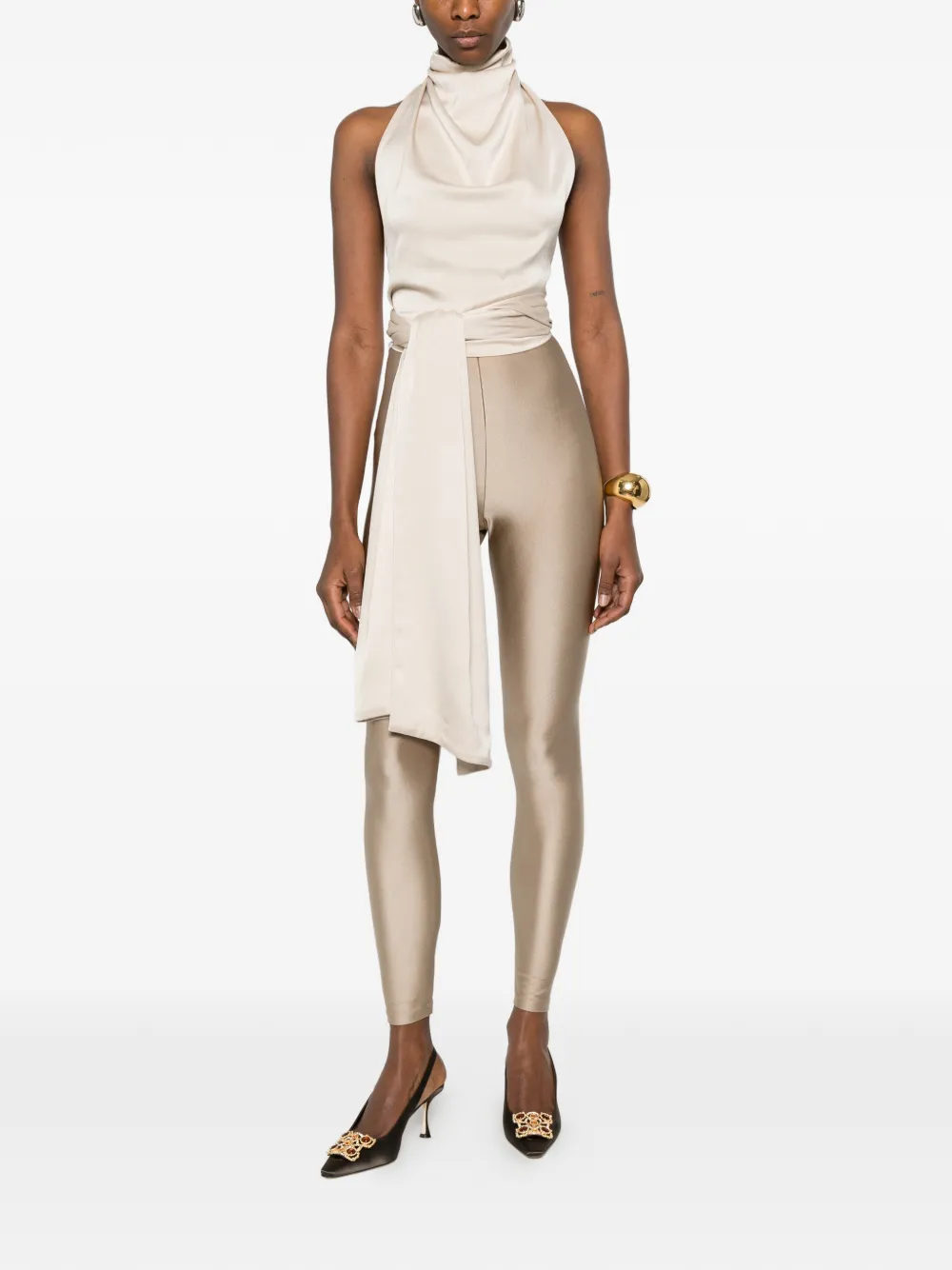  The Andamane T190412atjp062 Leggings - Neutrals 