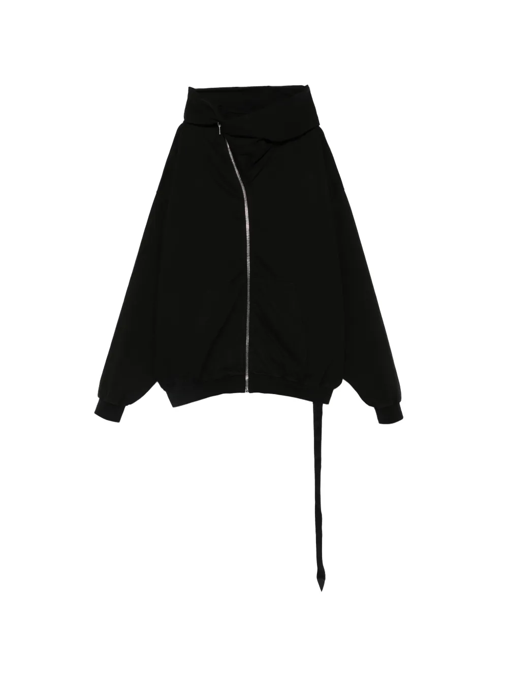 Rick Owens DRKSHDW long-sleeve hoodie - Black