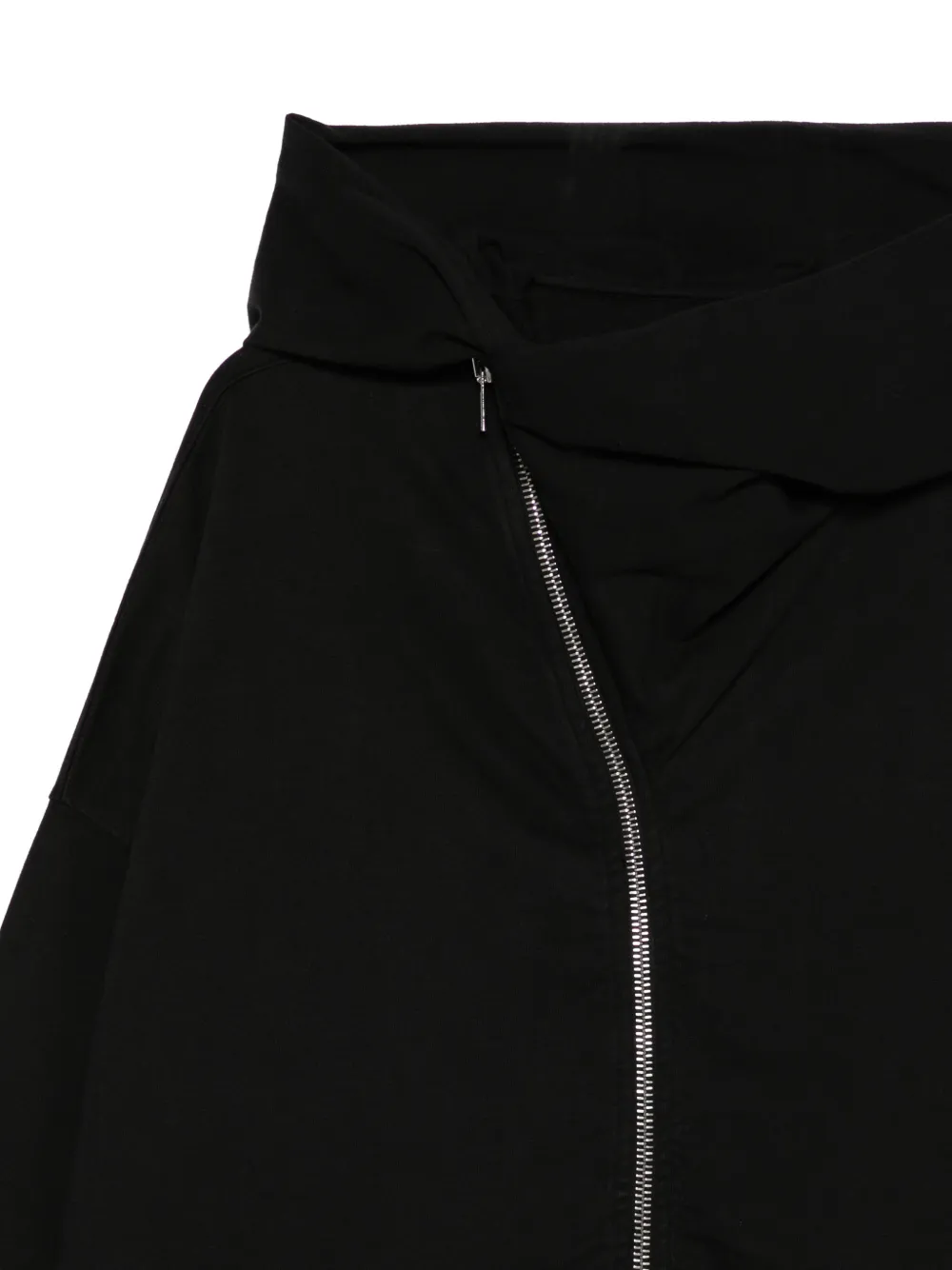 Rick Owens DRKSHDW Hoodie met opgestikte zak Zwart