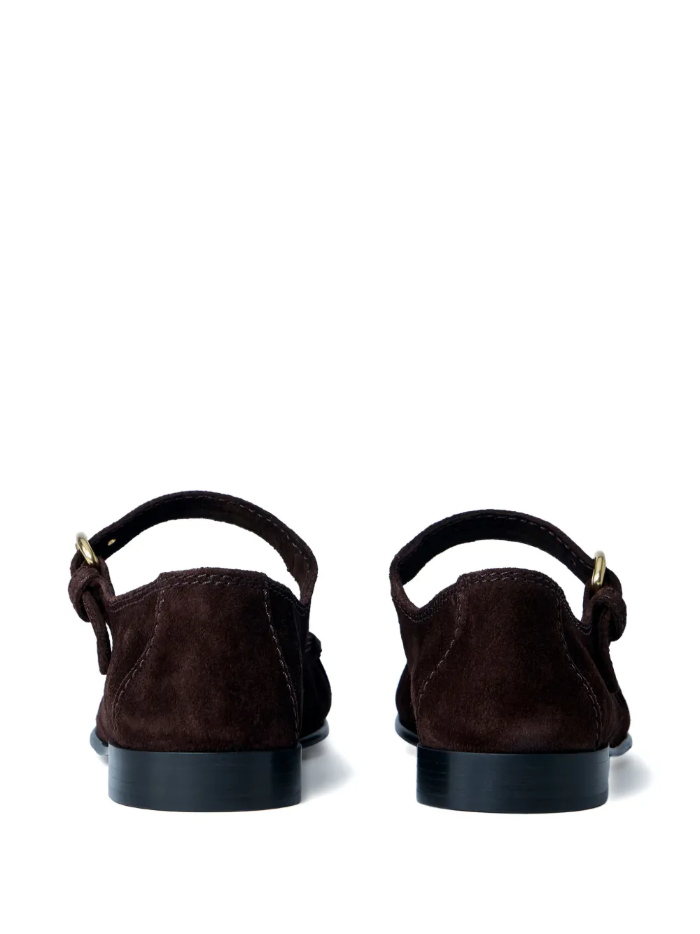 Miu buckle-strap loafers Bruin