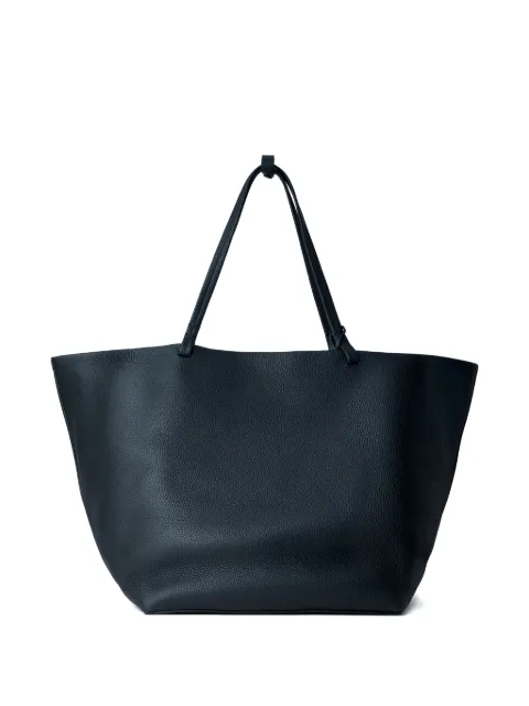The Row large leather tote bag