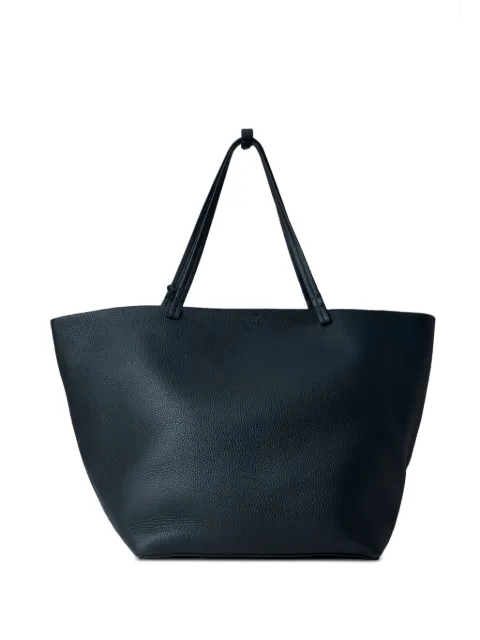 The Row large leather tote bag