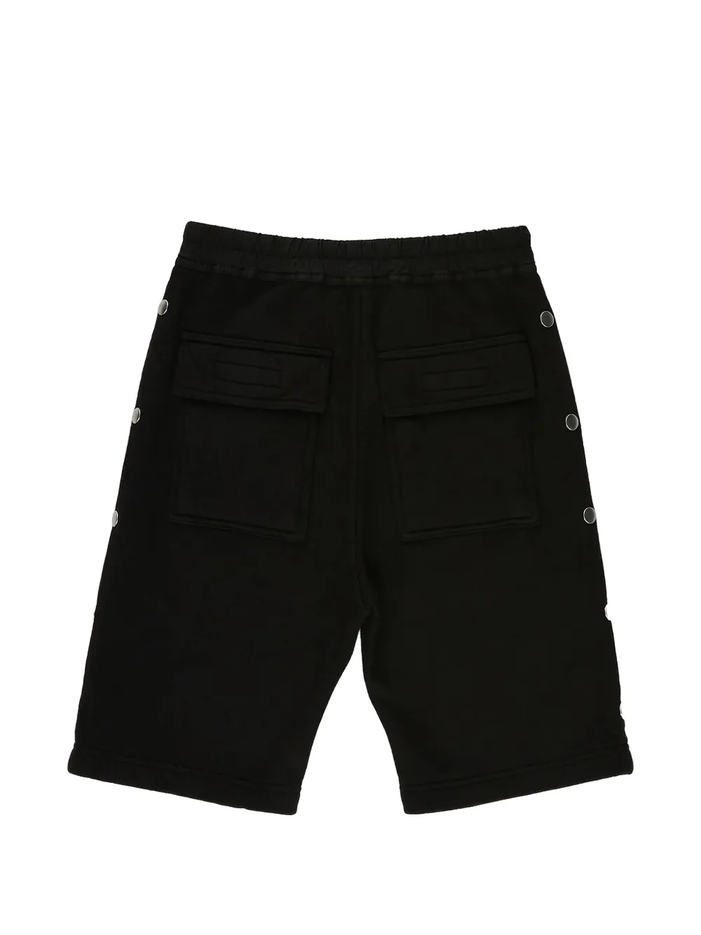 Rick Owens Kids Pusher shorts met zak en knoop Zwart