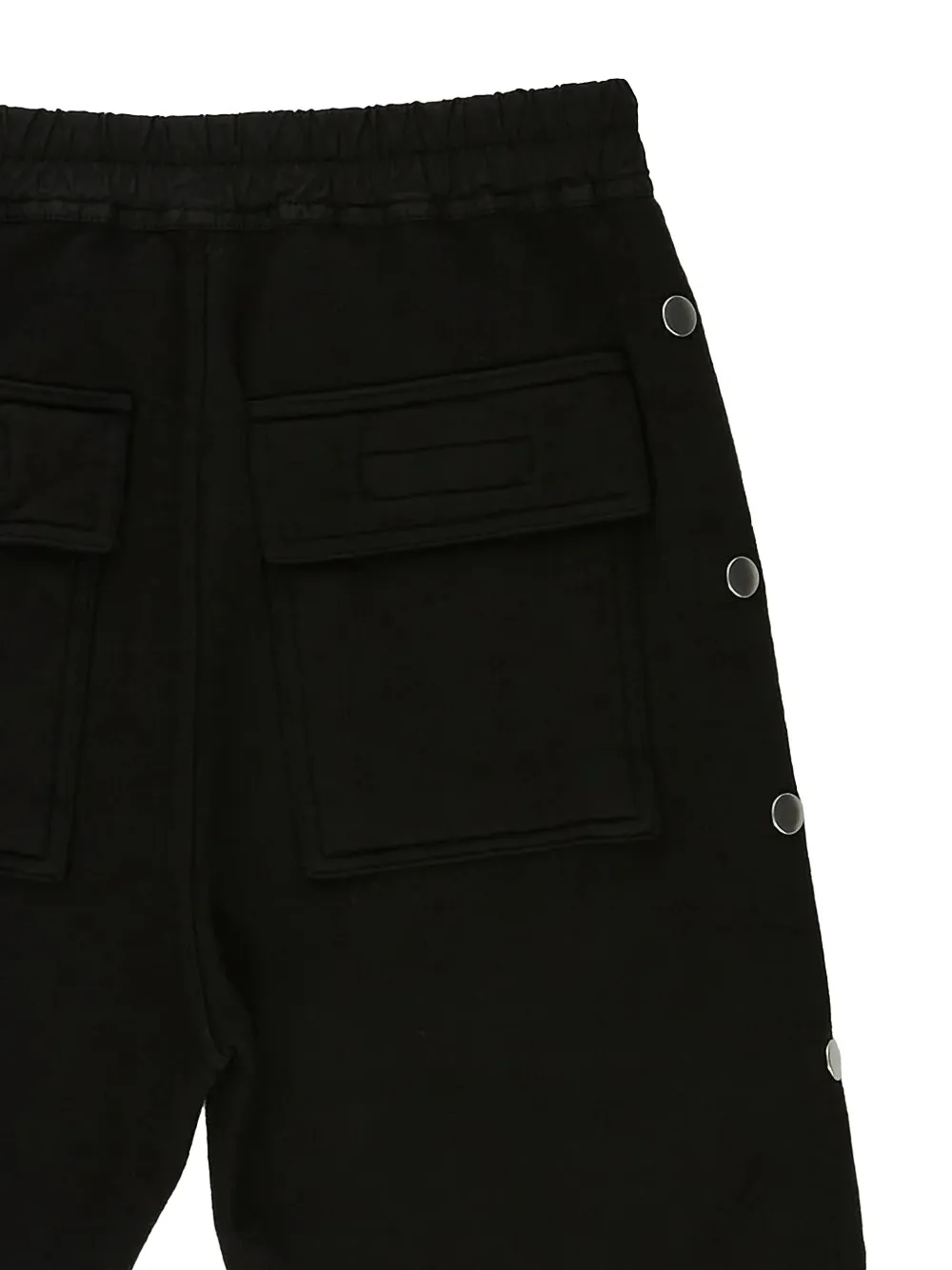 Rick Owens Kids Pusher shorts met zak en knoop Zwart