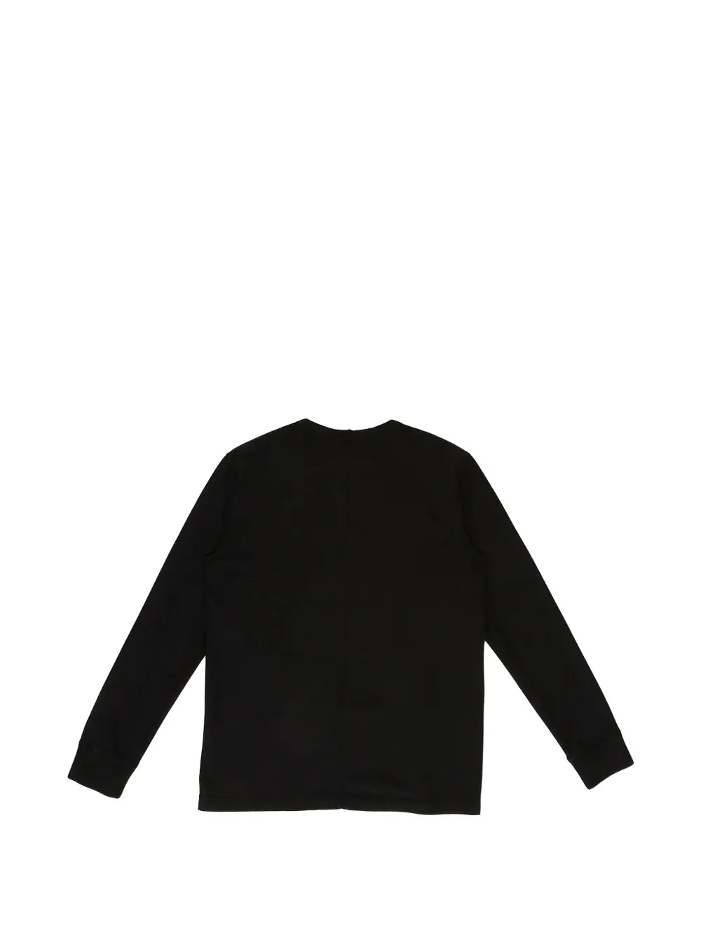 Rick Owens Kids T-shirt met lange mouwen en grafische print Zwart