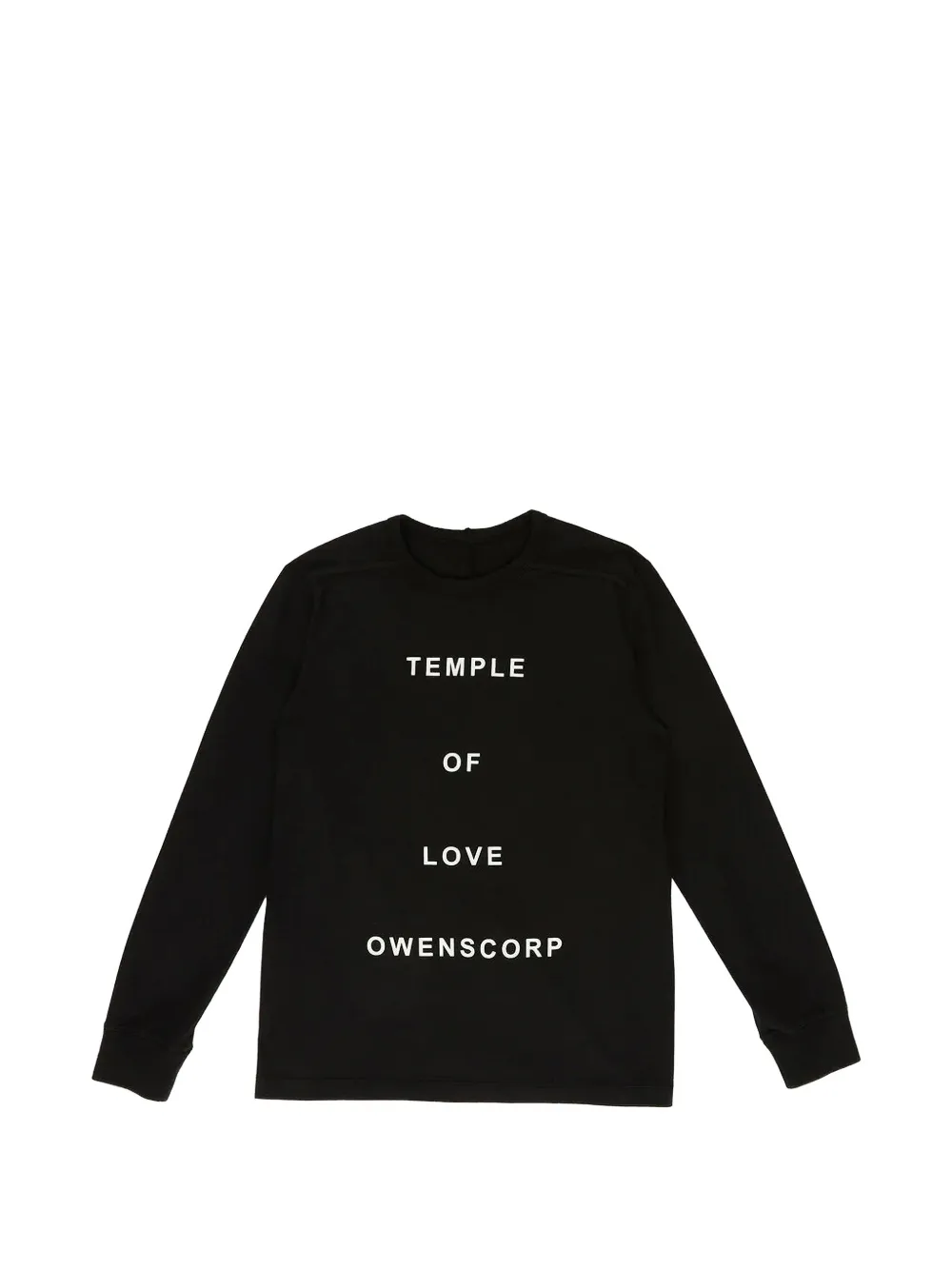Rick Owens Kids long-sleeve graphic T-shirt - Nero